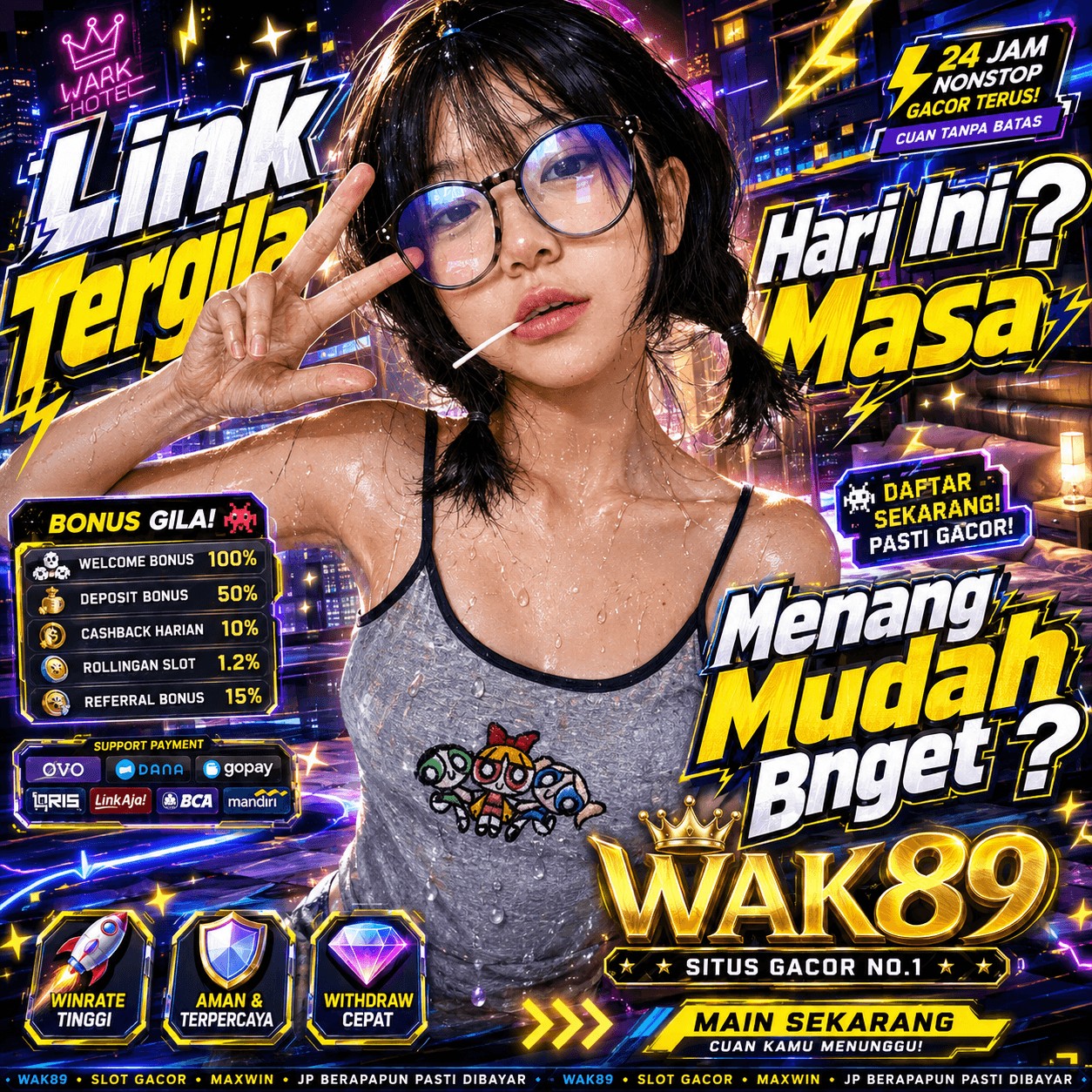WAK89 Divino Encanto untuk perawatan rambut, parfum, dan barber